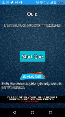 QUIZ CAPSULE android App screenshot 1