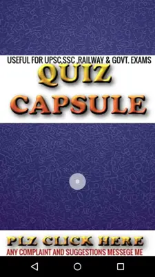 QUIZ CAPSULE android App screenshot 2